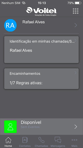 Android application Voitel Phone screenshort
