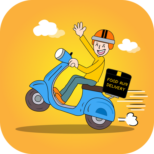 FOOD RUN DELIVERY logo