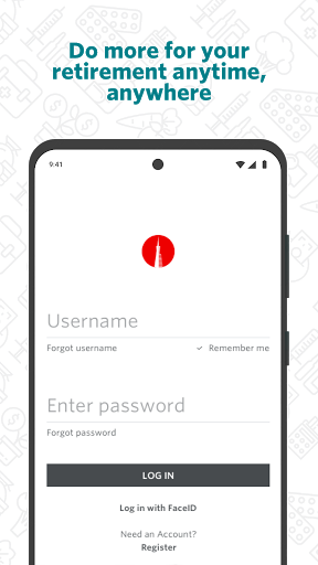 Android application Transamerica Retirement App screenshort