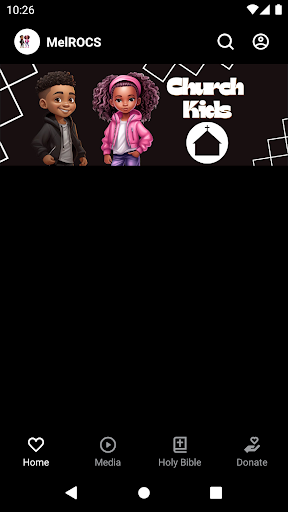 Android application Church Kids screenshort