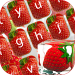Cover Image of ดาวน์โหลด Strawberry Keyboard Theme 1.0 APK