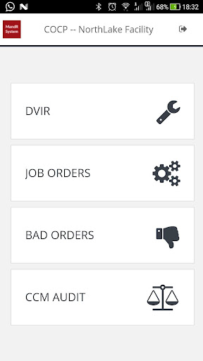 Android application MandR screenshort