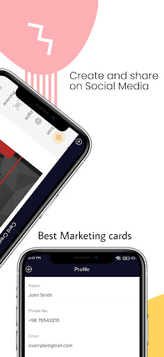 Digital Card Maker : Business Screen 3