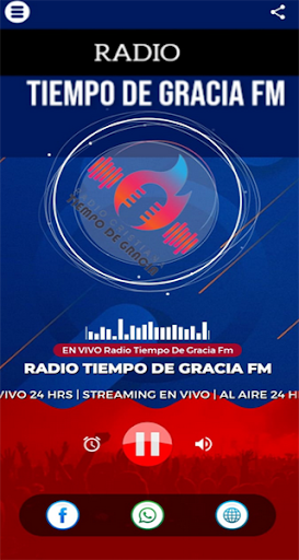 Android application RADIO TIEMPO DE GRACIA FM screenshort