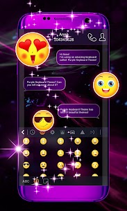 Purple Keyboard Theme For PC 2