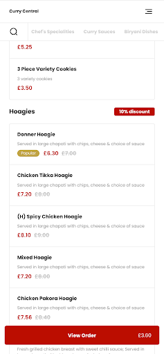 Curry Central Alloa Screen 3