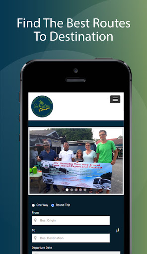 Android application Sumatra Tour screenshort