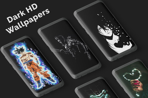 Black OLED HD-UHD Wallpaper