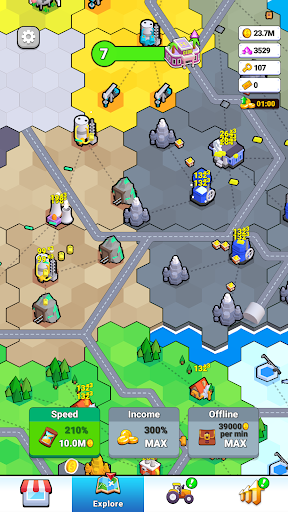 Factory World: Connect Map - Simulation - games