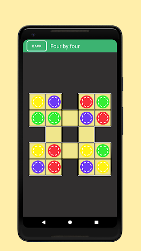 Android application Four by four screenshort