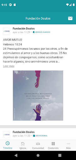 Fundación Doulos Screen 3