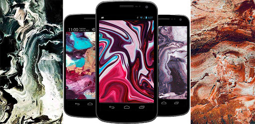 Marble Stone Motif Wallpaper