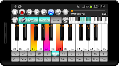 Strings og Piano Keyboard Pro Apps i Play