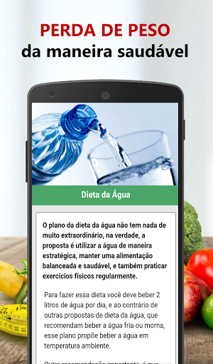 Android application Dietas para emagrecer rápido screenshort