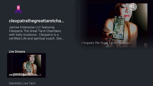 Cleopatra Tarot Chambers Screen 2