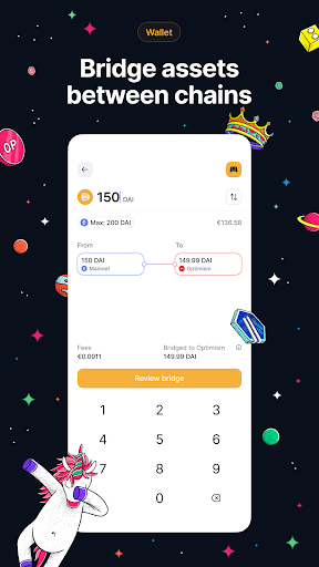 Screenshot of Status: Ethereum Crypto Wallet