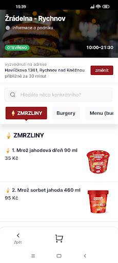 Žrádelna Screen 2