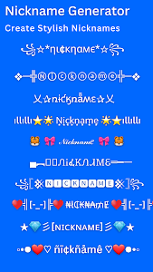 Nickname Generator:Nickname ff Unknown