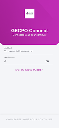 GECPO Connect Screen 2