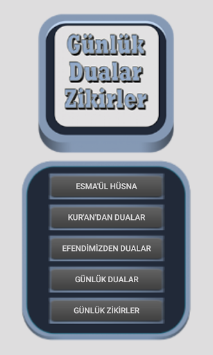 Zikirler Efendimizden Dualar
