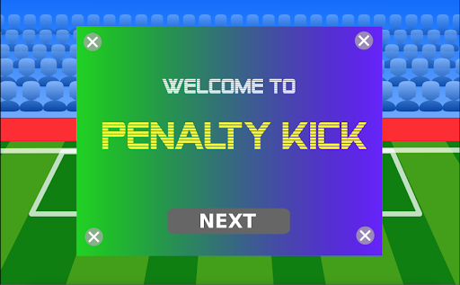 Android application Penalty Kick screenshort