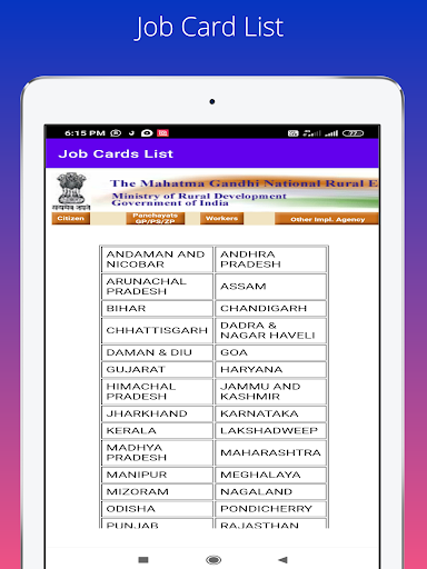 Job Card list Telangana State Under Mgnregs2021-22