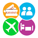 2Event-App for Events, networking and travelmates icon