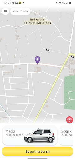Muborak taxi 1415 Screen 3
