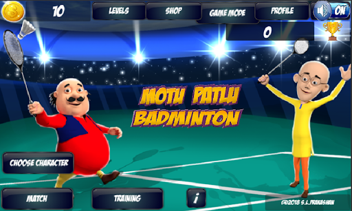 Motu Patlu Badminton 1.0.3 screenshots 1