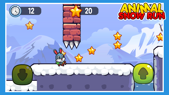 Animal Snow Run screenshots apk mod 2
