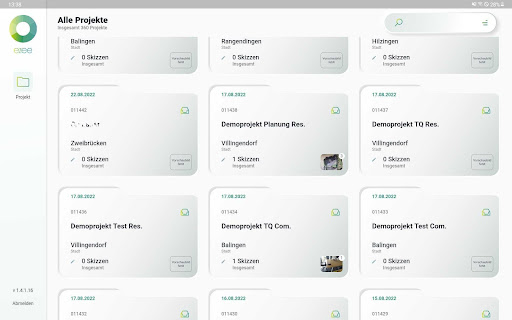 ezee TQ App Screen 2