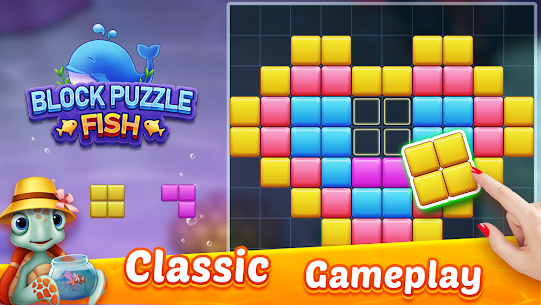Block Puzzle Fish – Free Puzzle Games 2