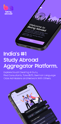 Android application Being Abroad screenshort
