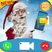 Santa Video Fake Call :fake texte message