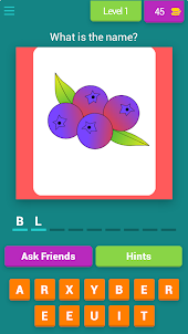 VEGETABLES AND FRUITS QUIZ