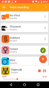 VoiceFX – Voice Changer with voice effects 1.2.1 Apk 1