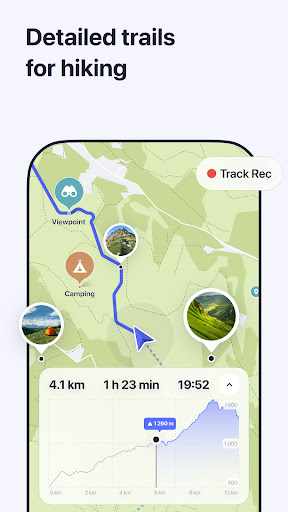Screenshot of MAPS.ME: Offline maps GPS Nav