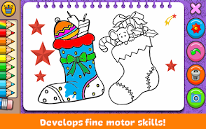 Christmas Coloring Book Screenshot