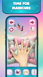 Ногти Дизайн Игры для Девочек