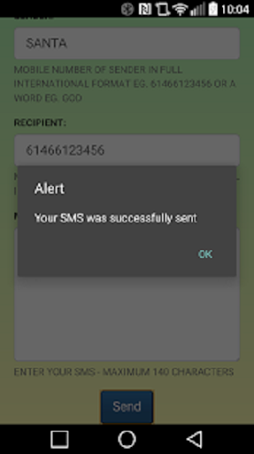 Spoof SMS & Fake Call Fake SMS Screen 2