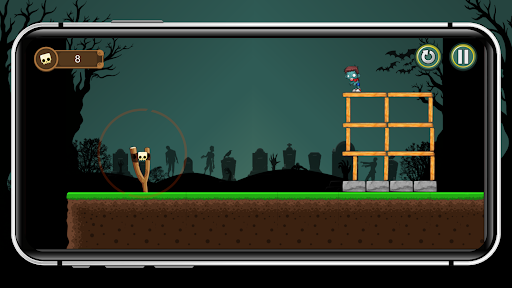 Zombie Town 2D physics