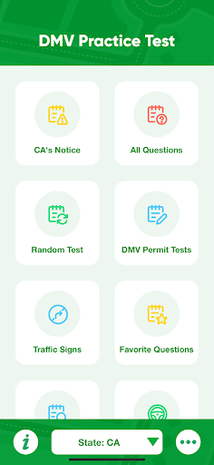 Android application DMV Pro - Practice Test 2023 screenshort