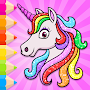 Unicorn Glitter Coloring & Fun