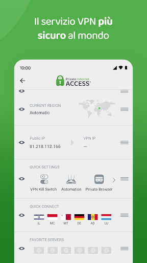 Private Internet Access VPN screenshot 3