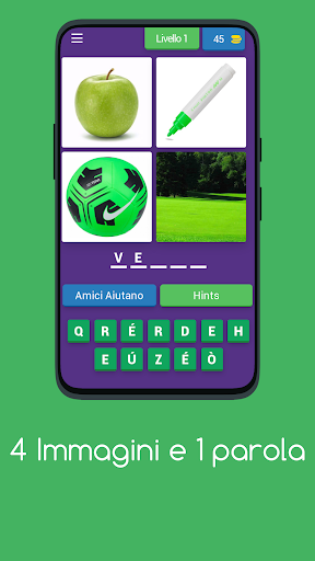 Android application 4 Immagini Una Parola screenshort