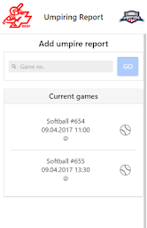 SBSF Umpire App