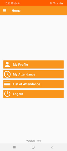 Android application Enlulu Mobile Attendance screenshort