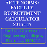 AICTE Norms:Recruitment Calc icon