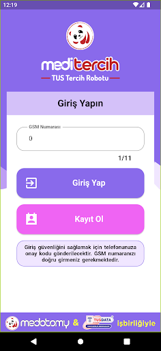 Android application Meditercih Robotu screenshort