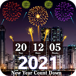 Cover Image of Herunterladen New Year Count Down Live Wallpaper 2021 1.4 APK